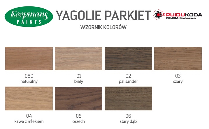 KOOPMANS Yagolie Parkiet - naturalny olej do parkietu i mebli - obrazek 3
