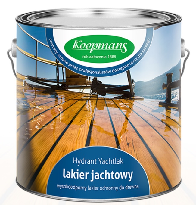 KOOPMANS Hydrant Yachtlak - lakier do ochrony drewna