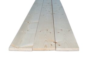 FOUR-SIDED PLANED BOARD S4S/F (BEVEL);F/S4S(SHARP) 18X95 CL.AB SPRUCE