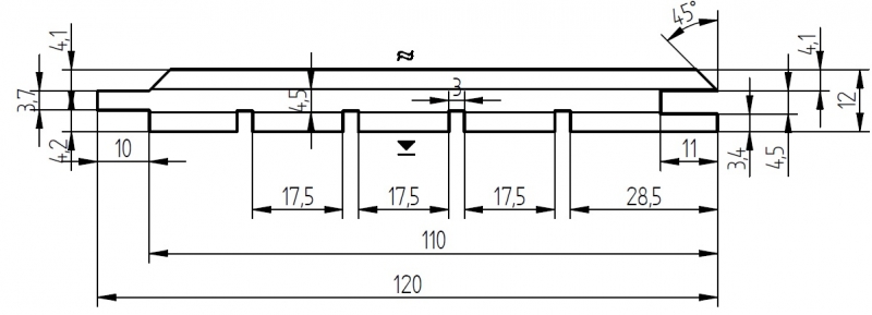 BOAZERIA /FAZA/ PTGV/S 12x120 RUSTIK LEMON - obrazek 4