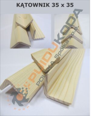 Angle bar 35x35x2500 Spruce