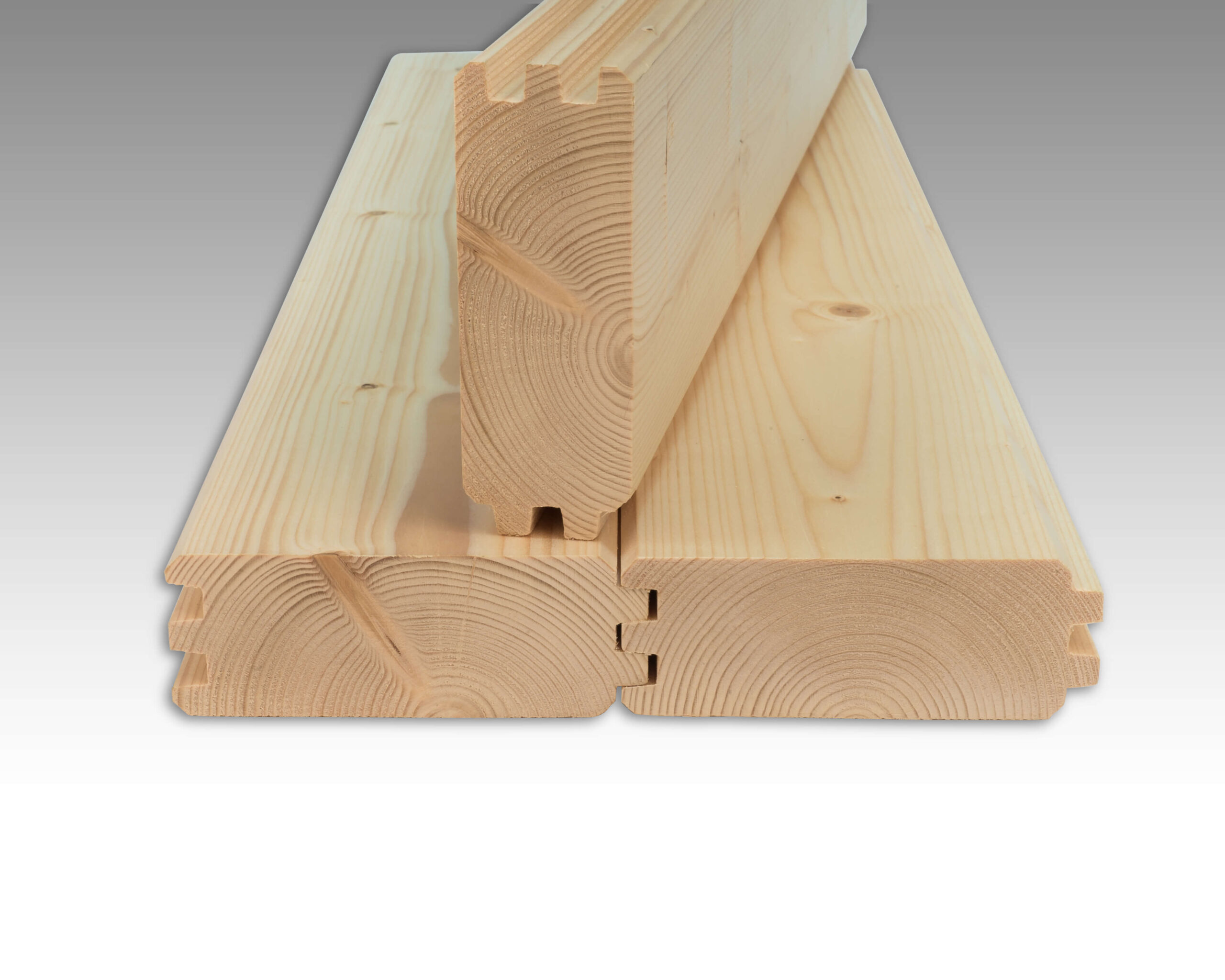 BLOCKHOUSE 44X121X5100 ABC GRADE SCANDINAVIAN SPRUCE